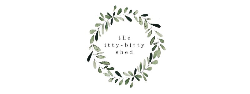 the itty-bitty shed